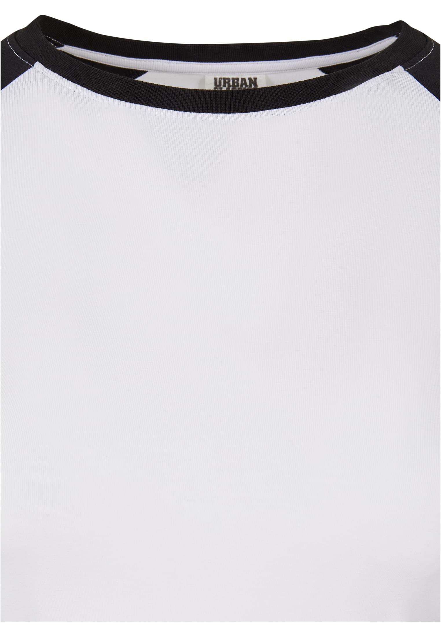 Γυναικεία Μακρυμάνικη Μπλούζα Cropped TB5471 Urban Classics White/Black