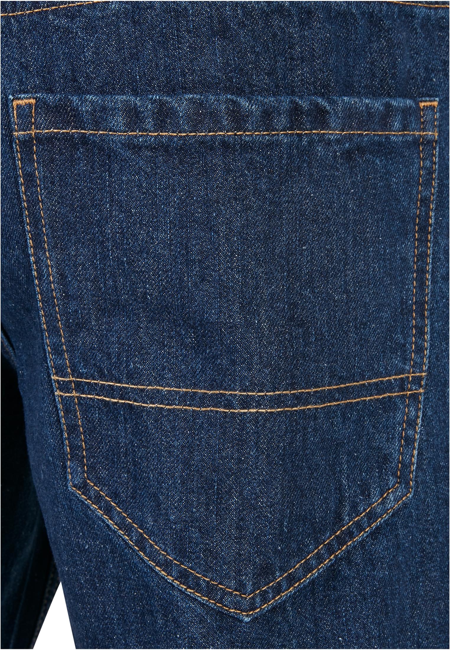 Παντελόνι Jeans Open Edge Loose Fit Tb5919-02443 Urban Classics Mid Indigo Washed ανδρικά Παντελόνια Simple Wear
