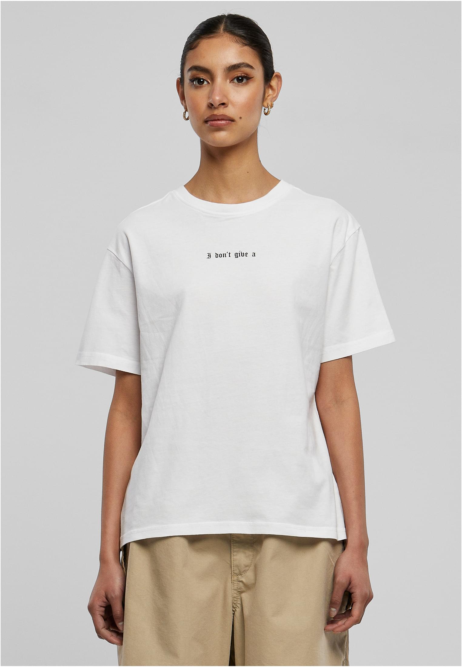 I Don't Give A Tee Miss Tee MST009-00220 white