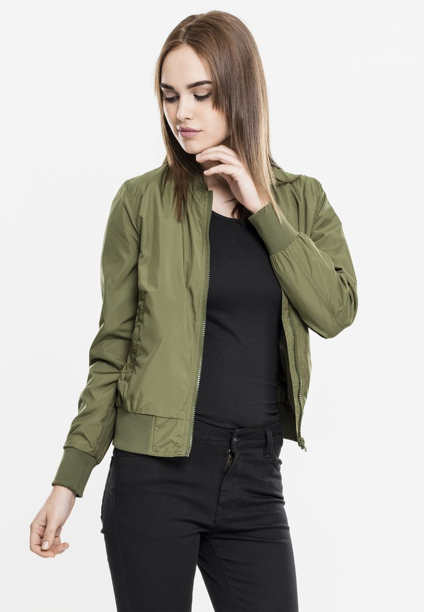 Γυναικείο Μπουφάν Bomber TB1217 Urban Classics Light Olive