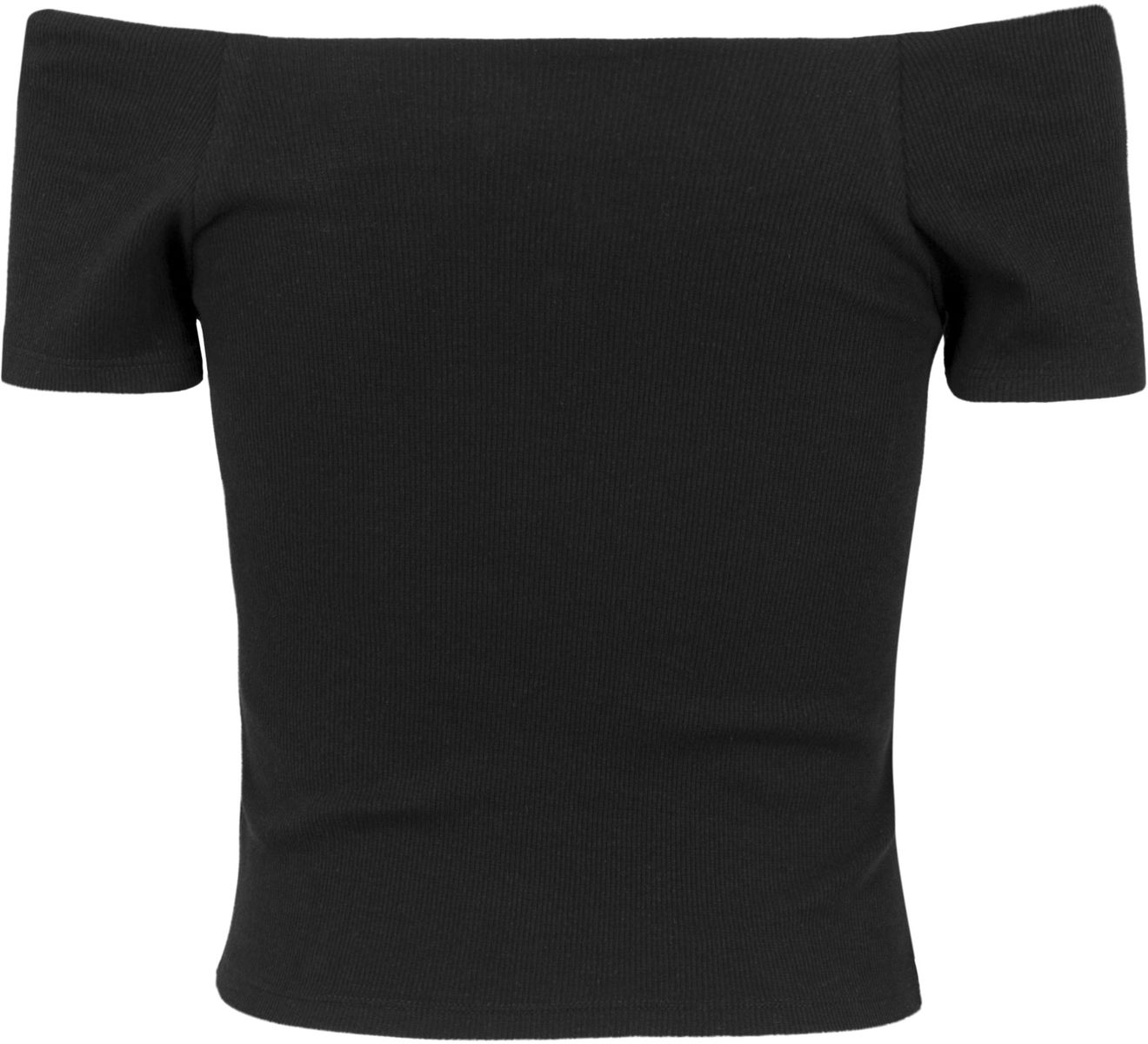 Γυναικείο T-Shirt Tb1500 Urban Classics με Ανοιχτούς Ώμους Black γυναικεία Μπλούζες Simple Wear Μπλουζάκια κοντομάνικα