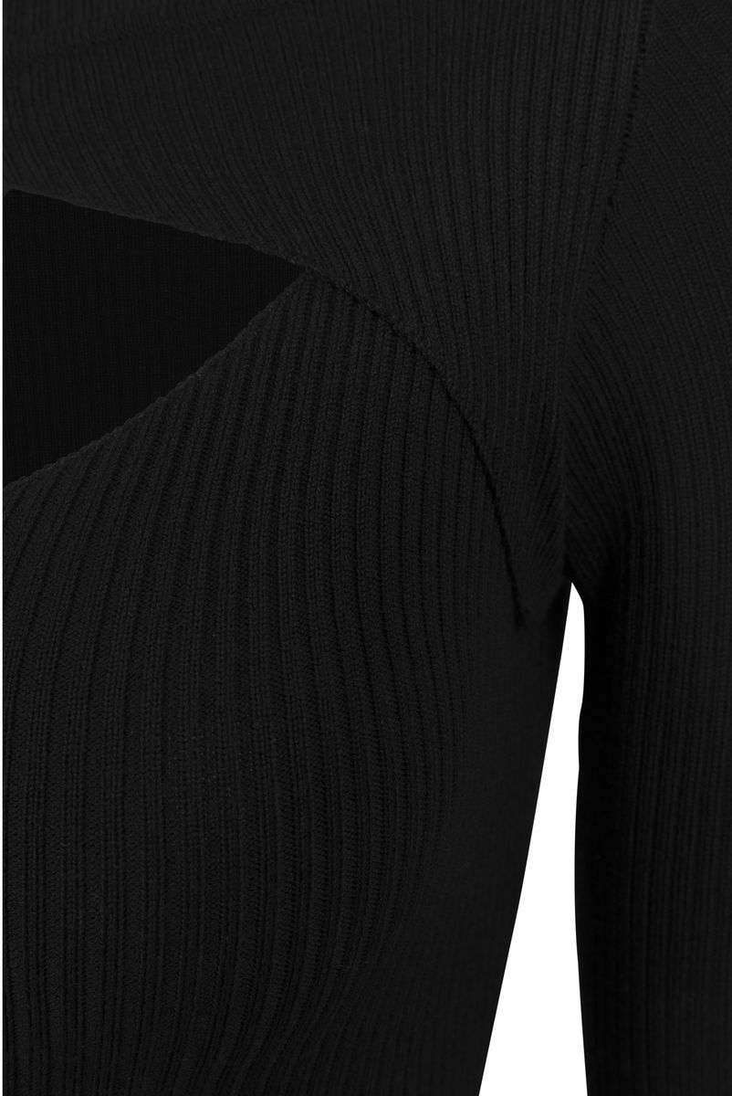 Γυναικείο Φόρεμα Μακρυμάνικο Tb1742 Urban Classics Black Outlet γυναικεία Simple Wear