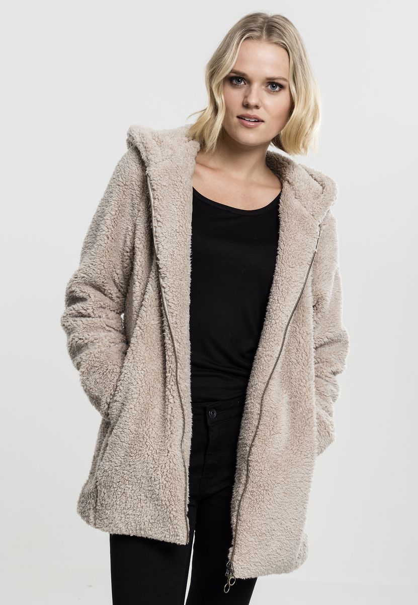 Γυναικείο Μπουφάν Sherpa TB1755 Urban Classics Sand