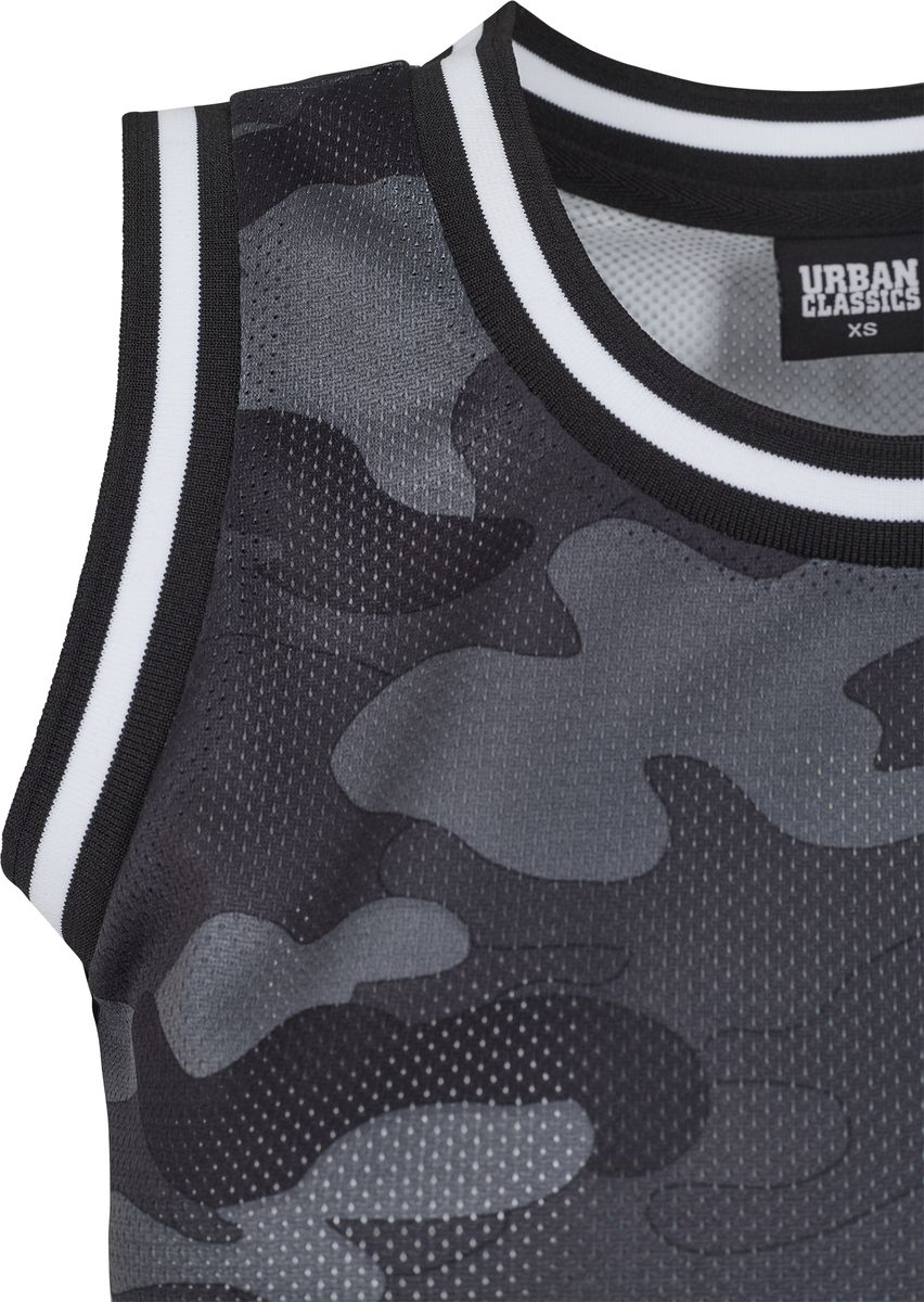 Γυναικείο Cropped Top TB1901 Urban Classics Dark Camo/Black/White Darkcamo/Black/White
