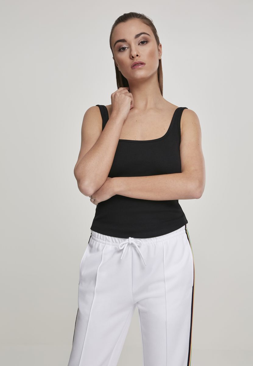 Γυναικείο top με τιράντες Urban Classics TB2631 Black