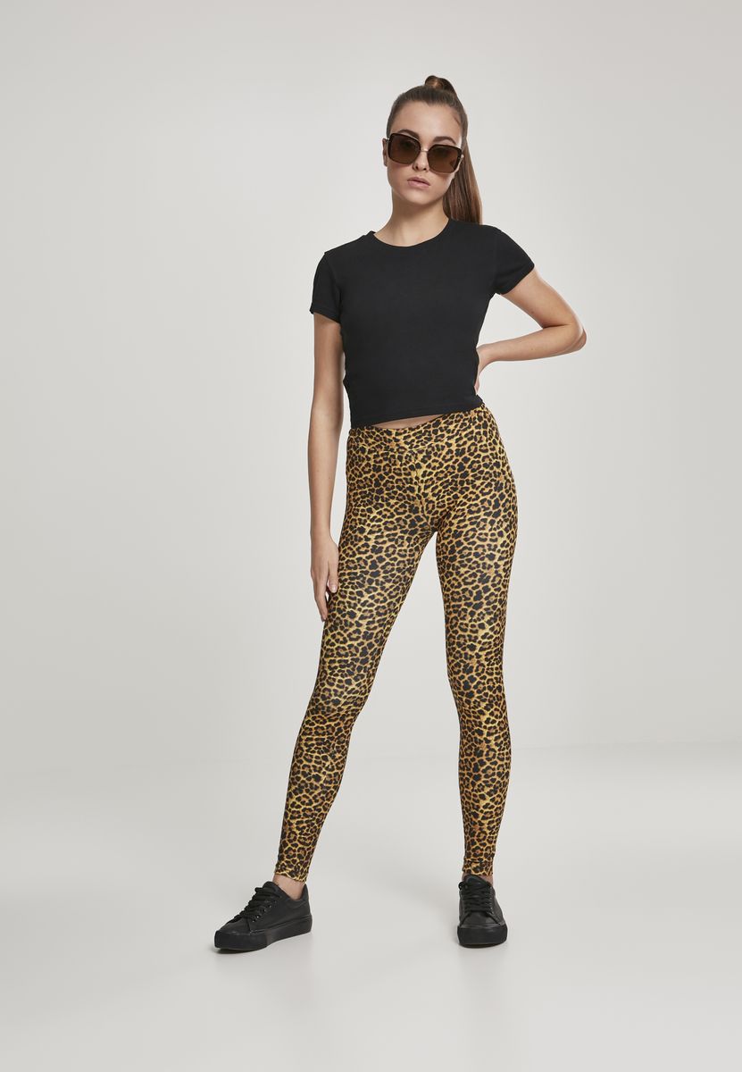 Γυναικείο Κολάν Tb2675 Urban Classics Pattern Leo Outlet γυναικεία Simple Wear