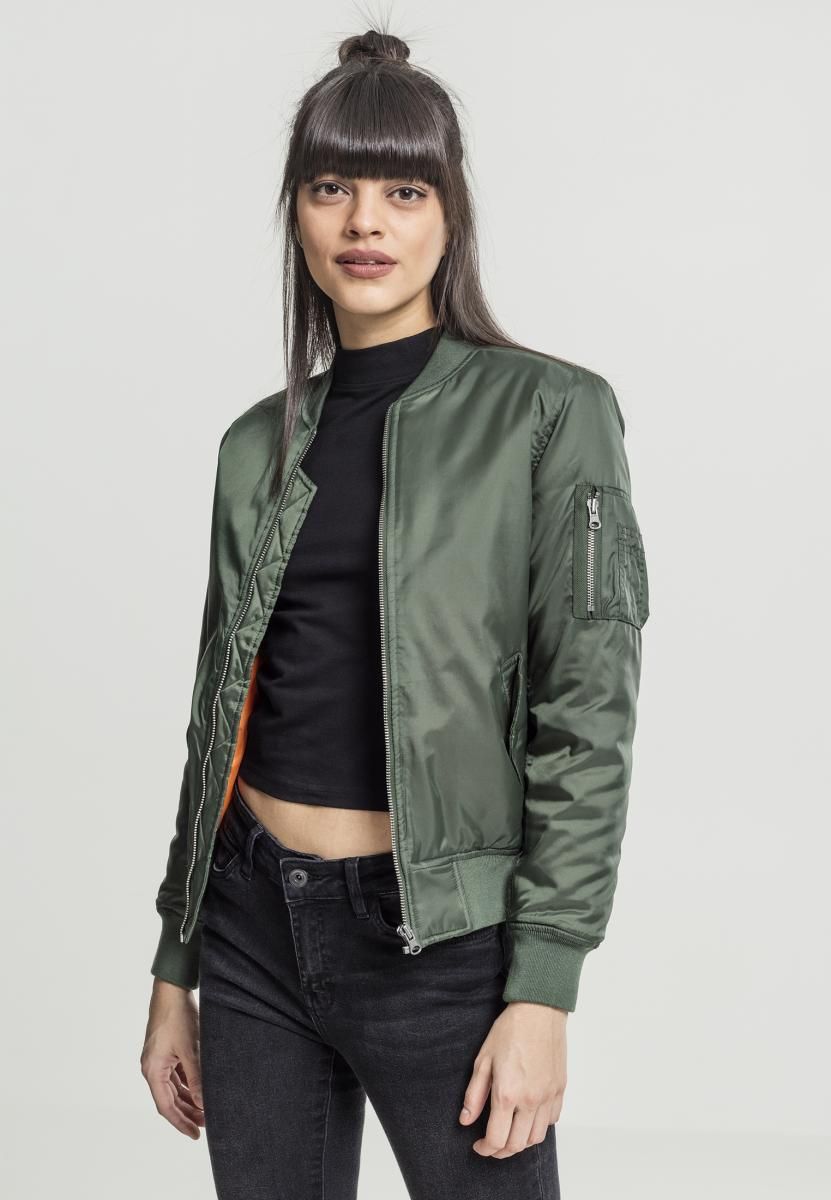 Γυναικείο Μπουφάν Bomber TB807 Urban Classics Olive