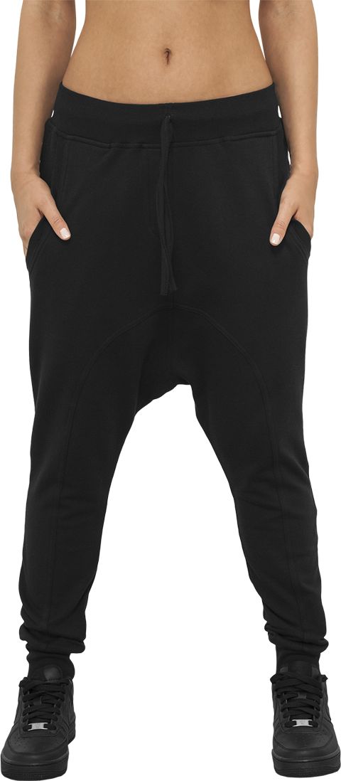 Γυναικεία φόρμα Light Fleece Sarouel Urban Classics TB936 Black