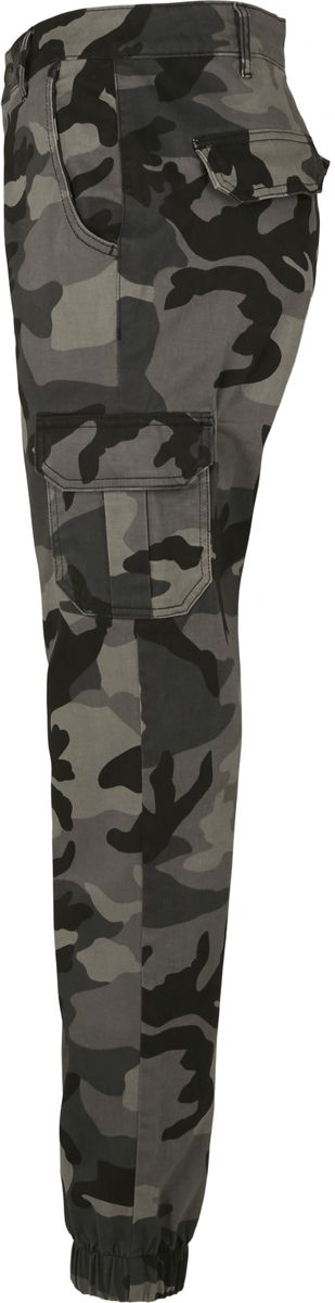 Παντελόνι High Waist Camo Cargo Urban Classics TB3047 Dark Camo