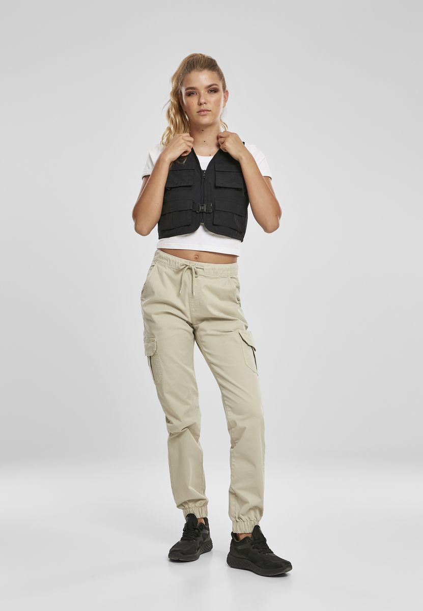 Γυναικείο Γιλέκο Short Tactical Urban Classics Tb3633 Black Outlet γυναικεία Simple Wear