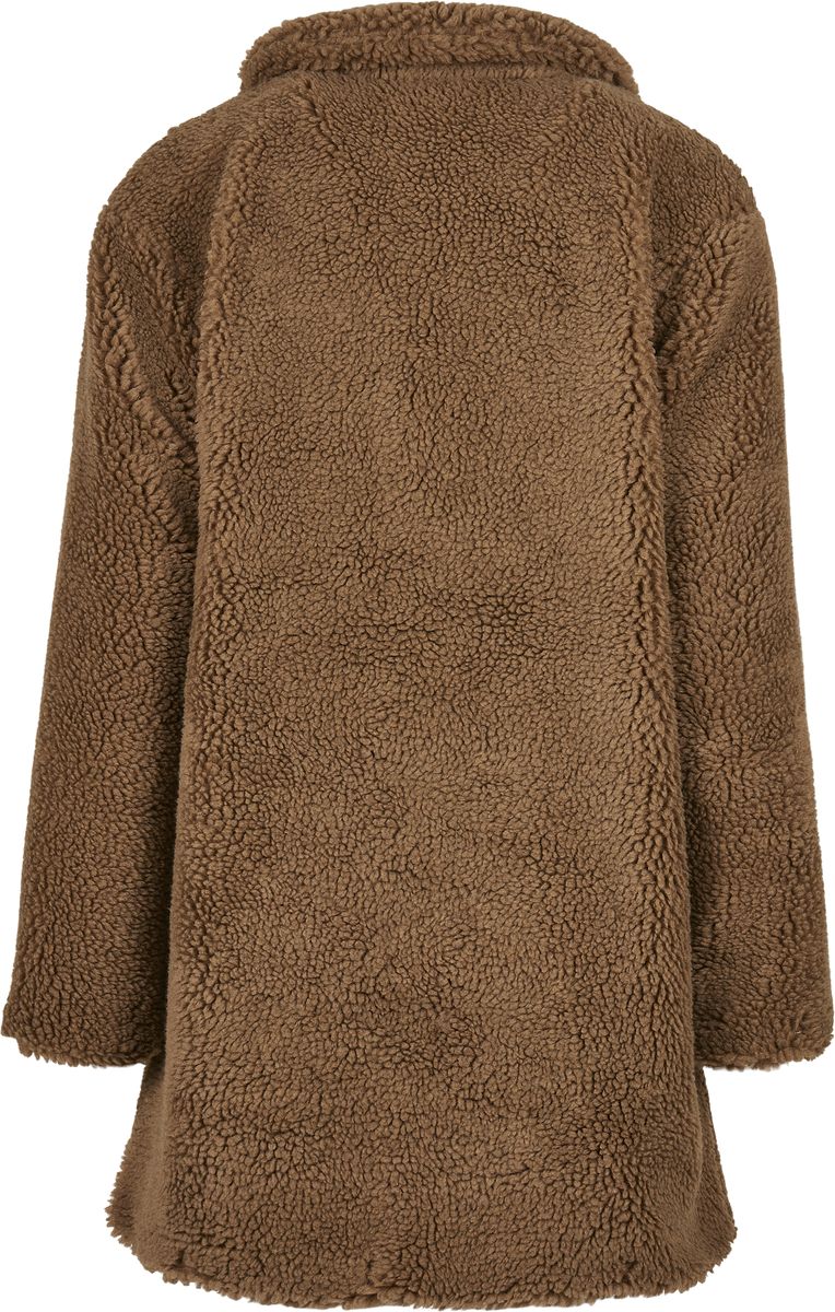 Γυναικείο Μπουφάν Oversized Sherpa Urban Classics Tb3058 Mid Ground Outlet γυναικεία Simple Wear