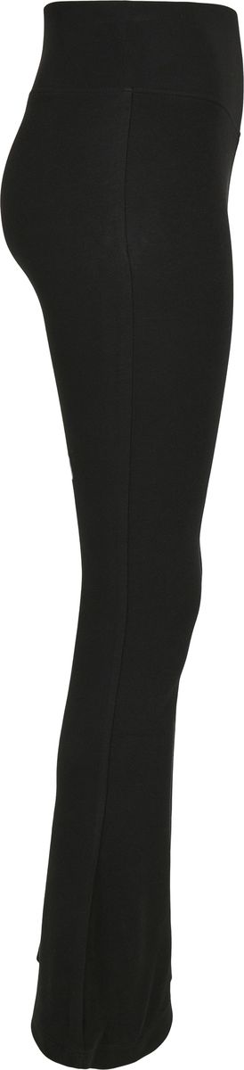 Γυναικείο Κολάν Bootcut TB4376 Urban Classics Organic Interlock Black