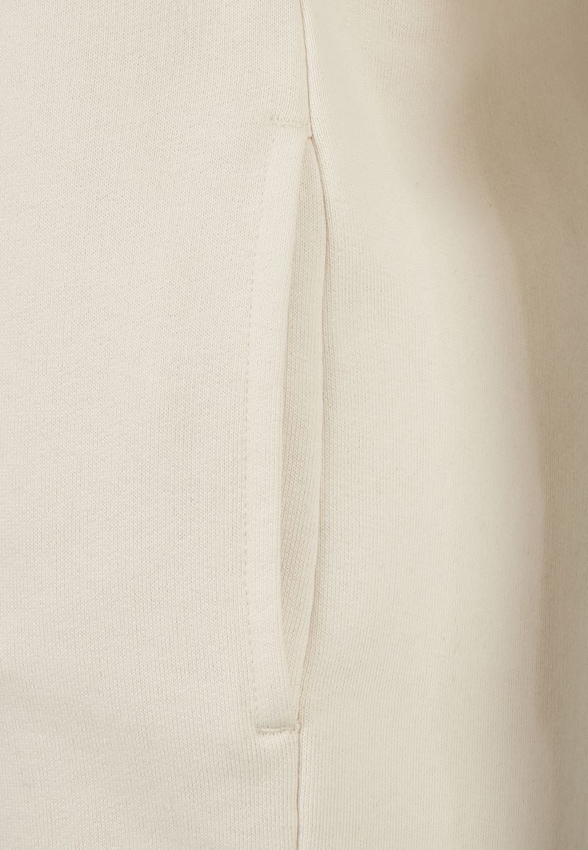 Ladies Organic Oversized Terry Hoody Dress Urban Classics Tb4094 White Sand Outlet γυναικεία Simple Wear