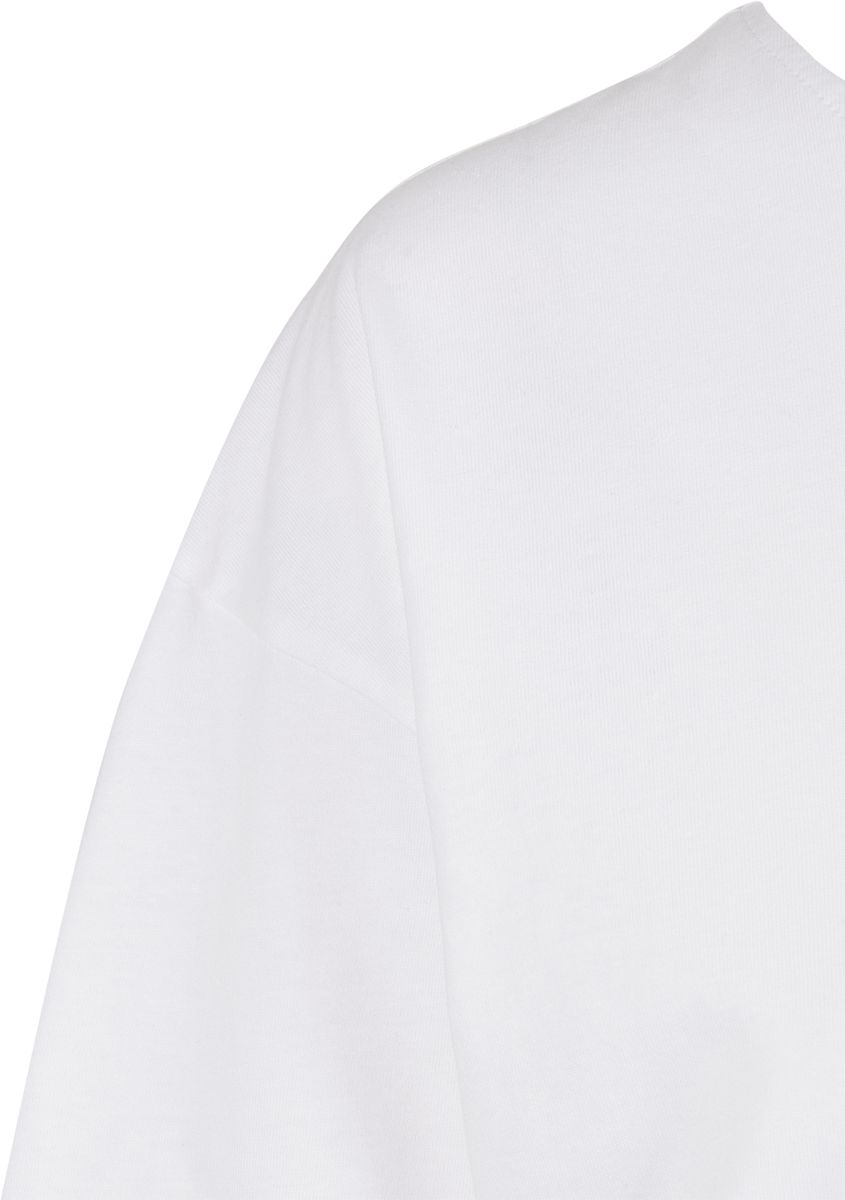 Ladies Organic Oversized Slit Tee Urban Classics TB4091-00220 White