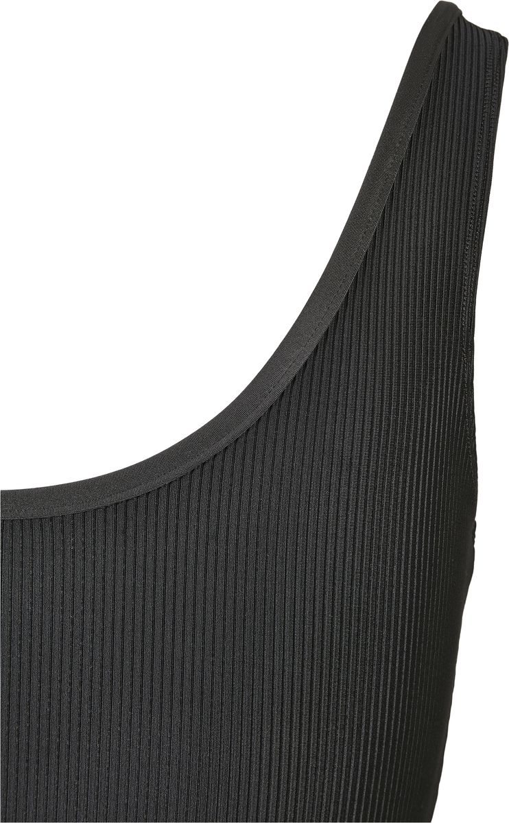 Γυναικείο Κορμάκι Shiny Rib TB4074 Urban Classics Black