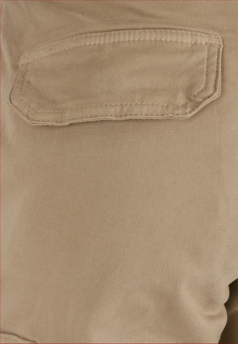 Γυναικείο Ψηλόμεσο Παντελόνι Cargo Tb3048 Urban Classics Soft Taupe Outlet γυναικεία Simple Wear