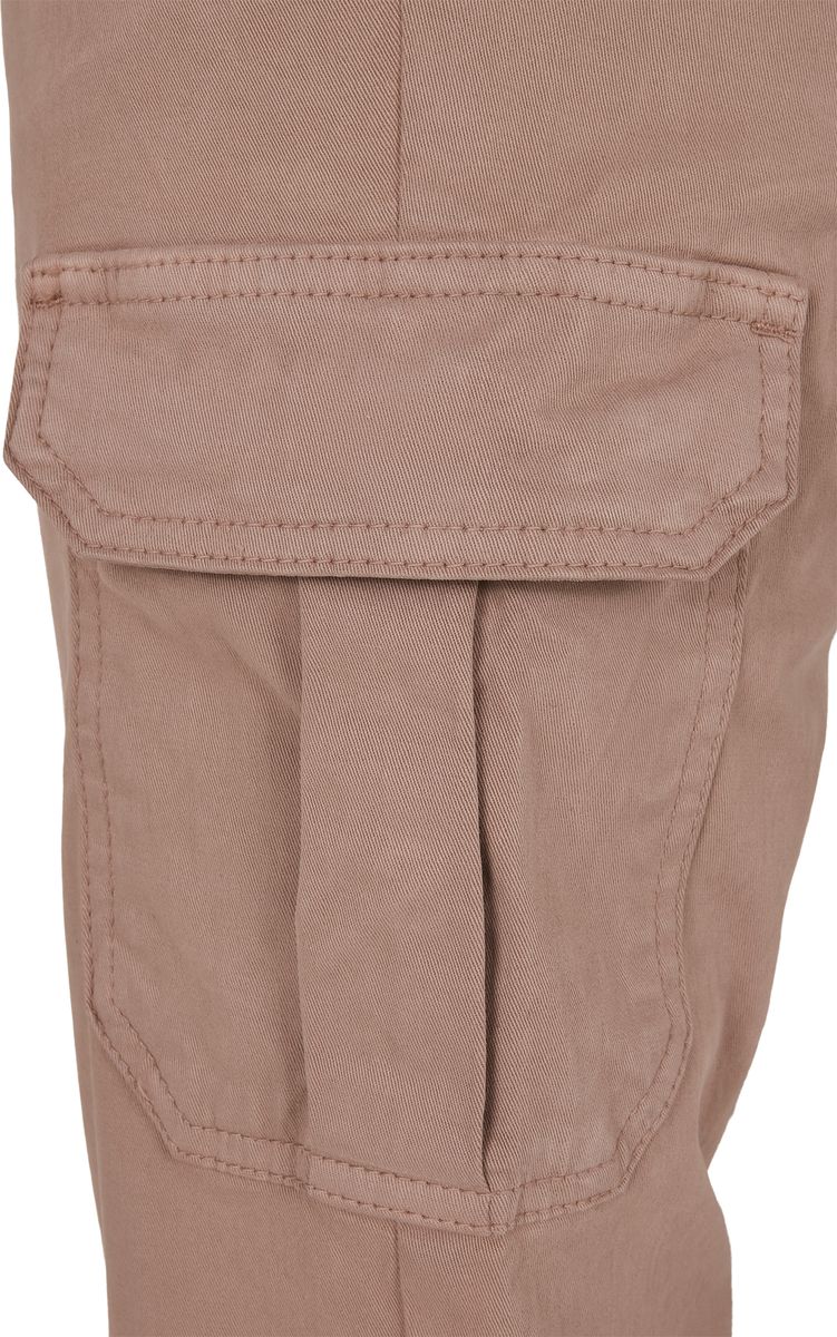 Γυναικείο Ψηλόμεσο Παντελόνι Cargo Tb3048 Urban Classics Dusk Rose Outlet γυναικεία Simple Wear