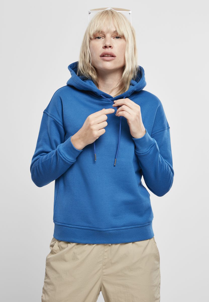 Γυναικείο Φούτερ με Κουκούλα TB1524 Urban Classics Sporty Blue