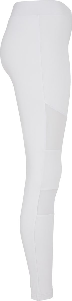 Ladies Tech Mesh Leggings Urban Classics TB1174 White