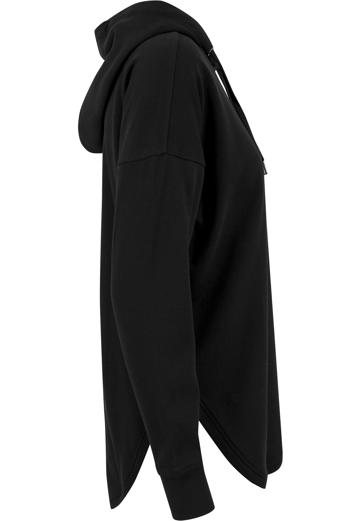 Γυναικείο Φούτερ με Κουκούλα Tb1308 Urban Classics Oversized Terry Hoody Black Outlet γυναικεία Simple Wear
