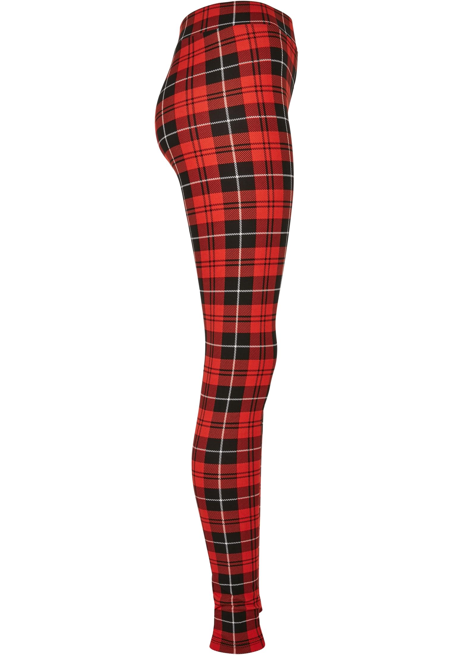 Γυναικείο Κολάν TB4771 Urban Classics Ladies Soft AOP Leggings redcheck