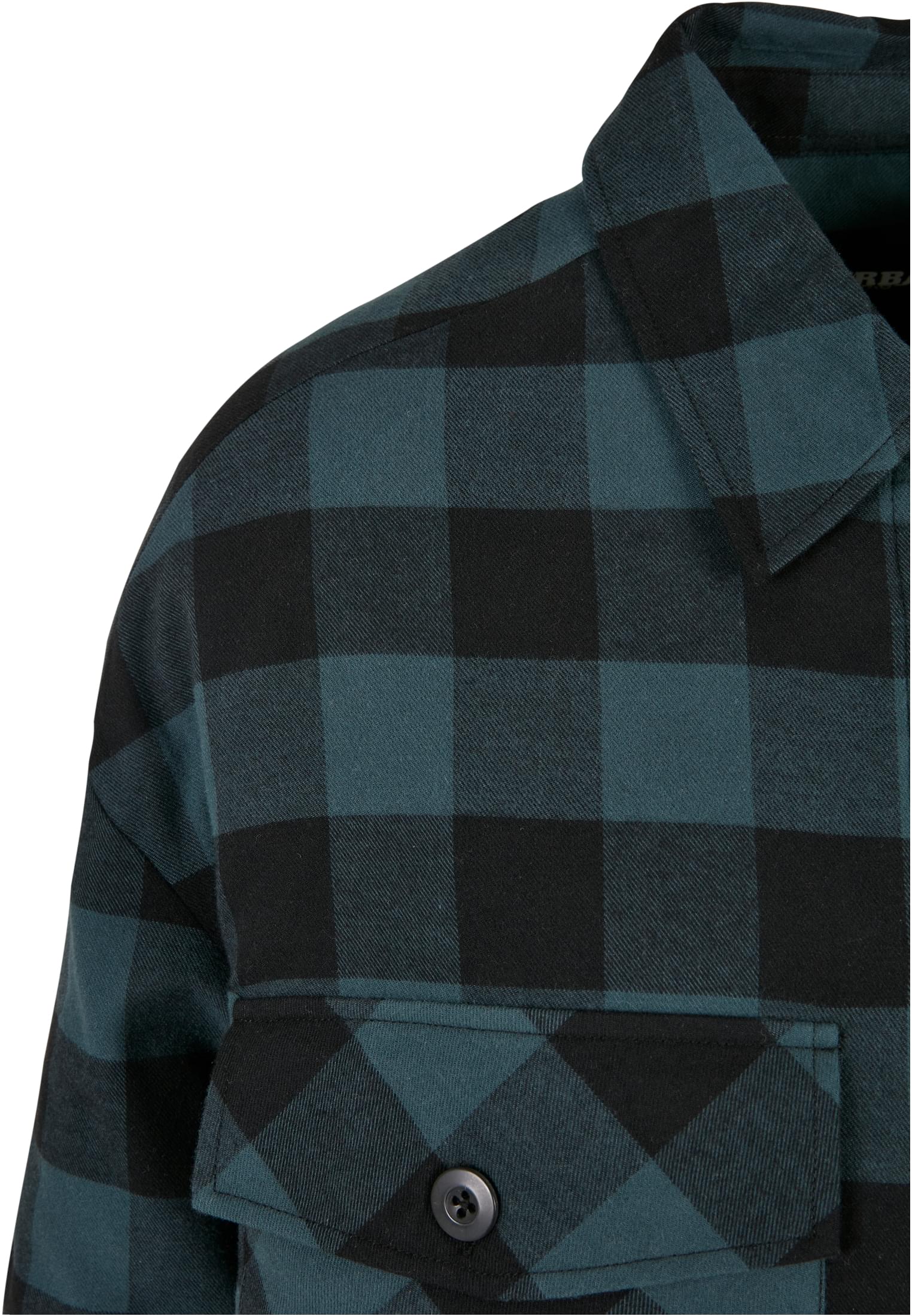 Ladies Flanell Padded Overshirt Uc Tb4007 Jasper Black Outlet γυναικεία Simple Wear