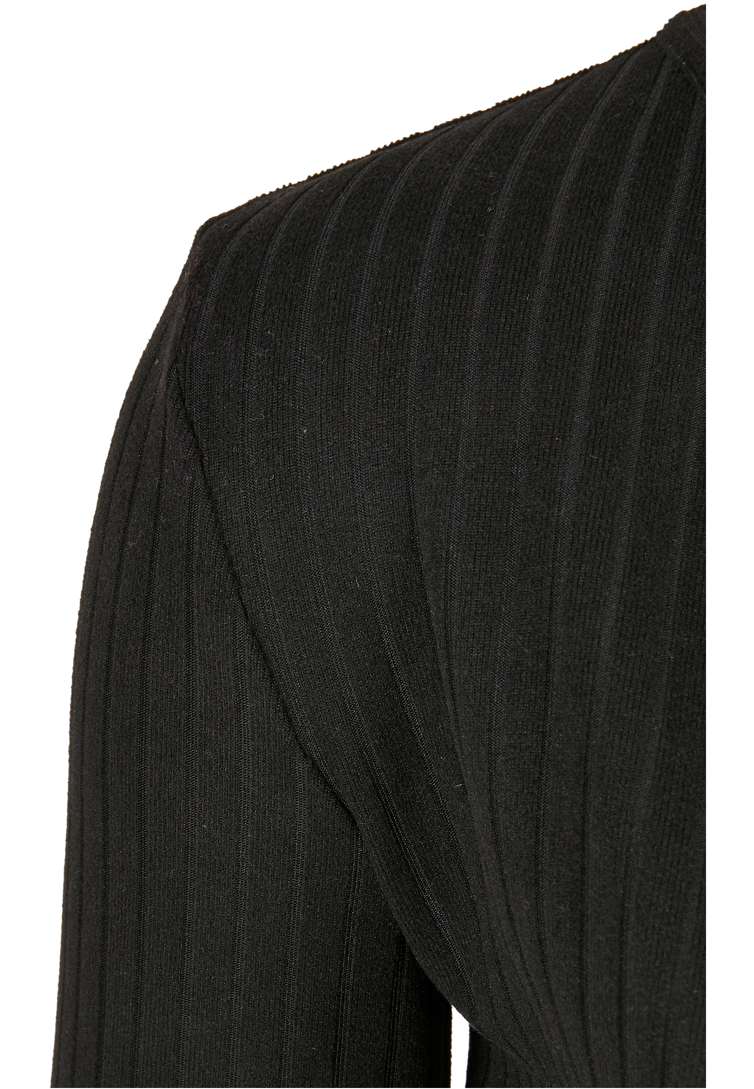 Γυναικεία Μακρυμάνικη Μπλούζα Cropped Rib Wrapped Tb5067 Urban Classics Black Outlet γυναικεία Simple Wear