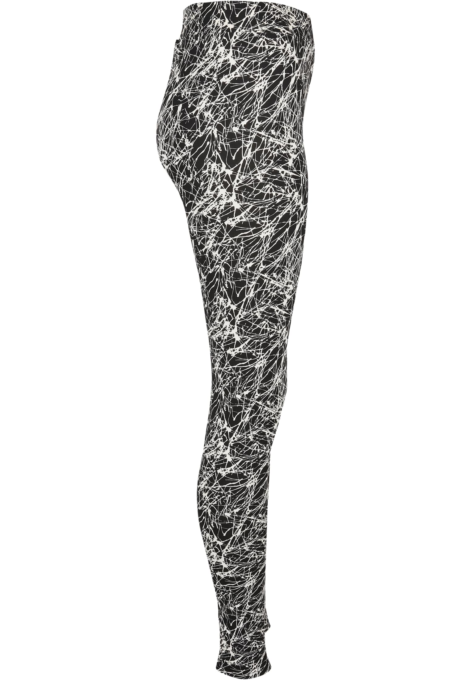 Ladies Soft Aop Leggings Uc Tb4771 Blackpaint γυναικεία Κολάν Simple Wear