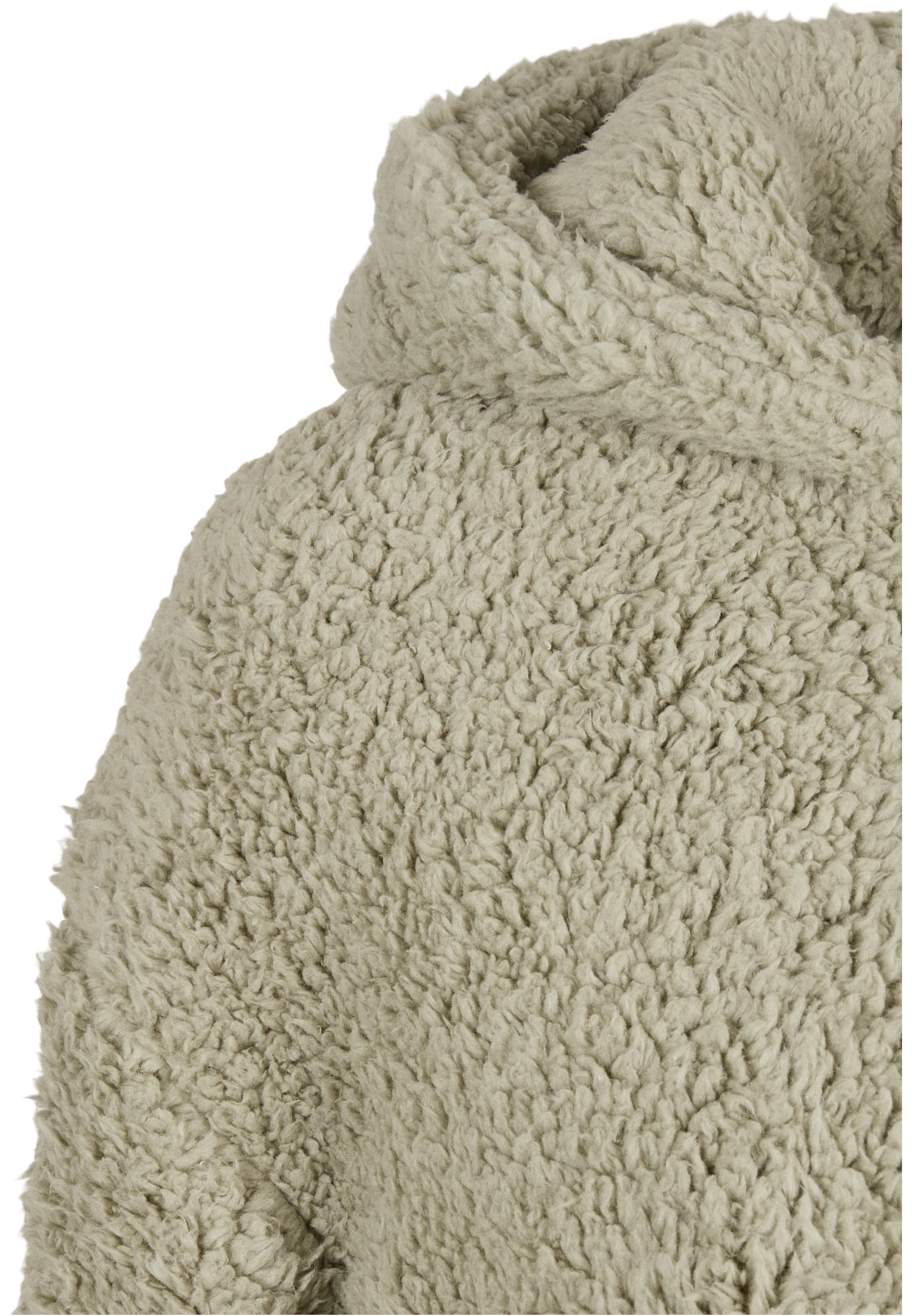 Ladies Short Oversized Sherpa Jacket Uc Tb4773 Softsalvia Outlet γυναικεία Simple Wear