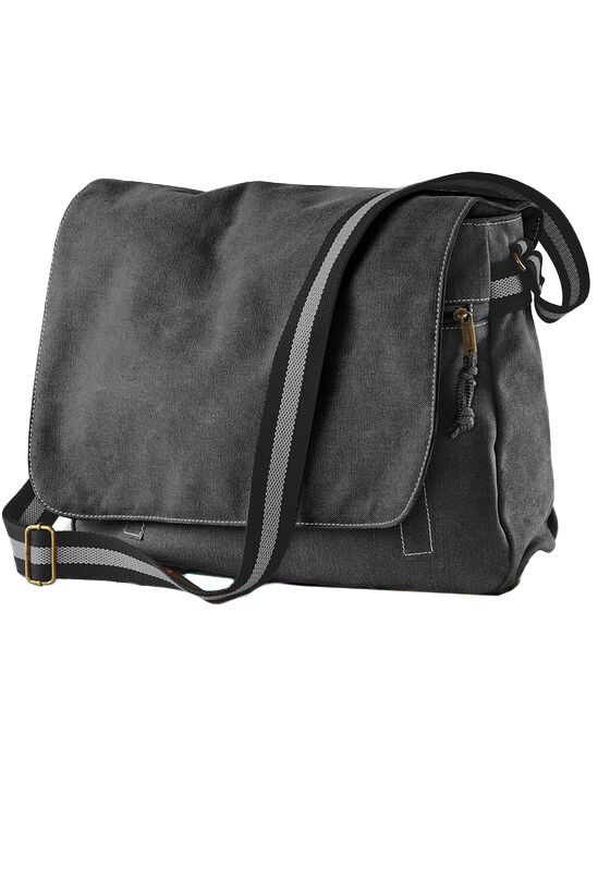 Τσάντα Ταχυδρόμου QD610 Quadra Desert Canvas Vintage Black