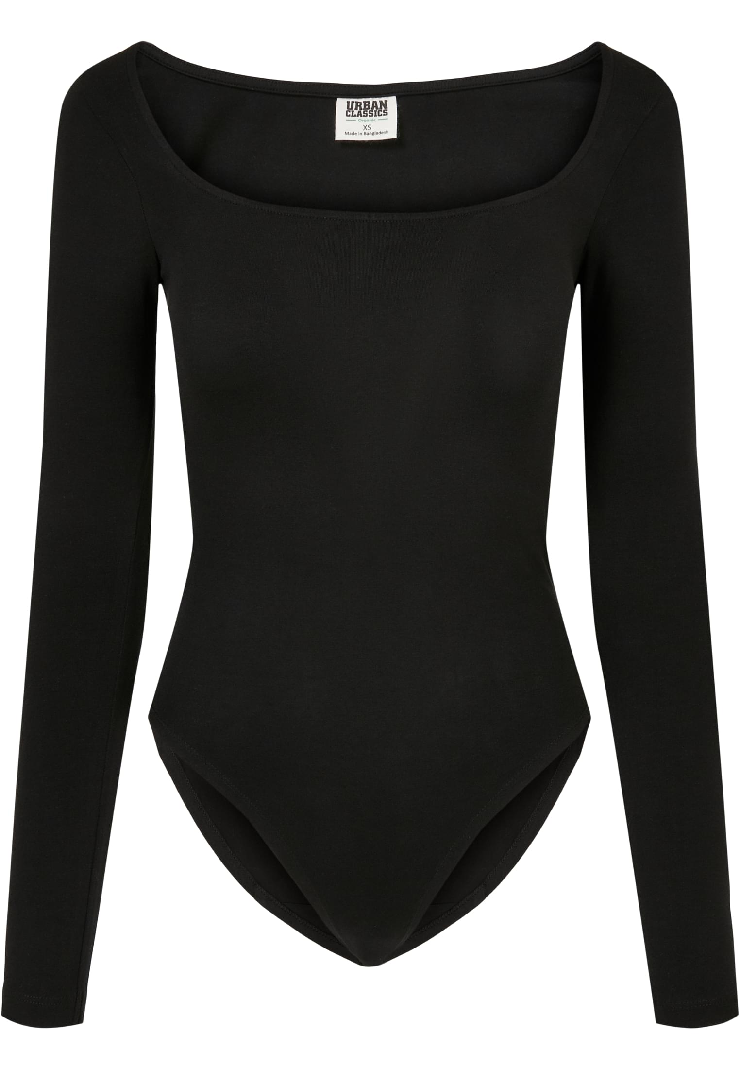 Γυναικείο Μακρυμάνικο Κορμάκι TB4750 Urban Classics Organic Longsleeve Body Black
