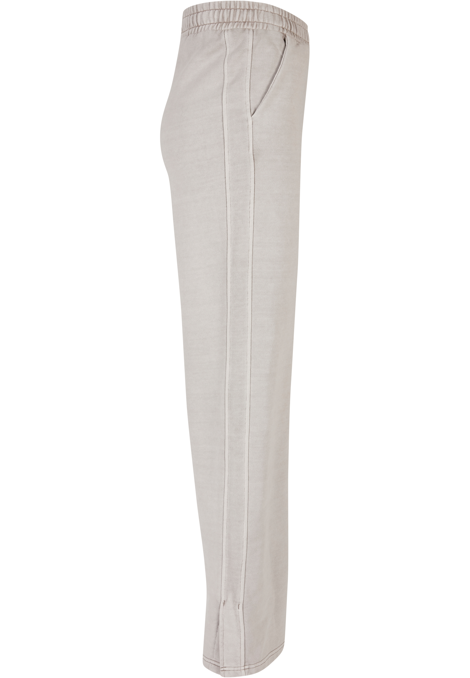 Ladies Heavy Terry Garment Dye Slit Παντελόνι Uc Tb5034 Warmgrey Outlet γυναικεία Simple Wear