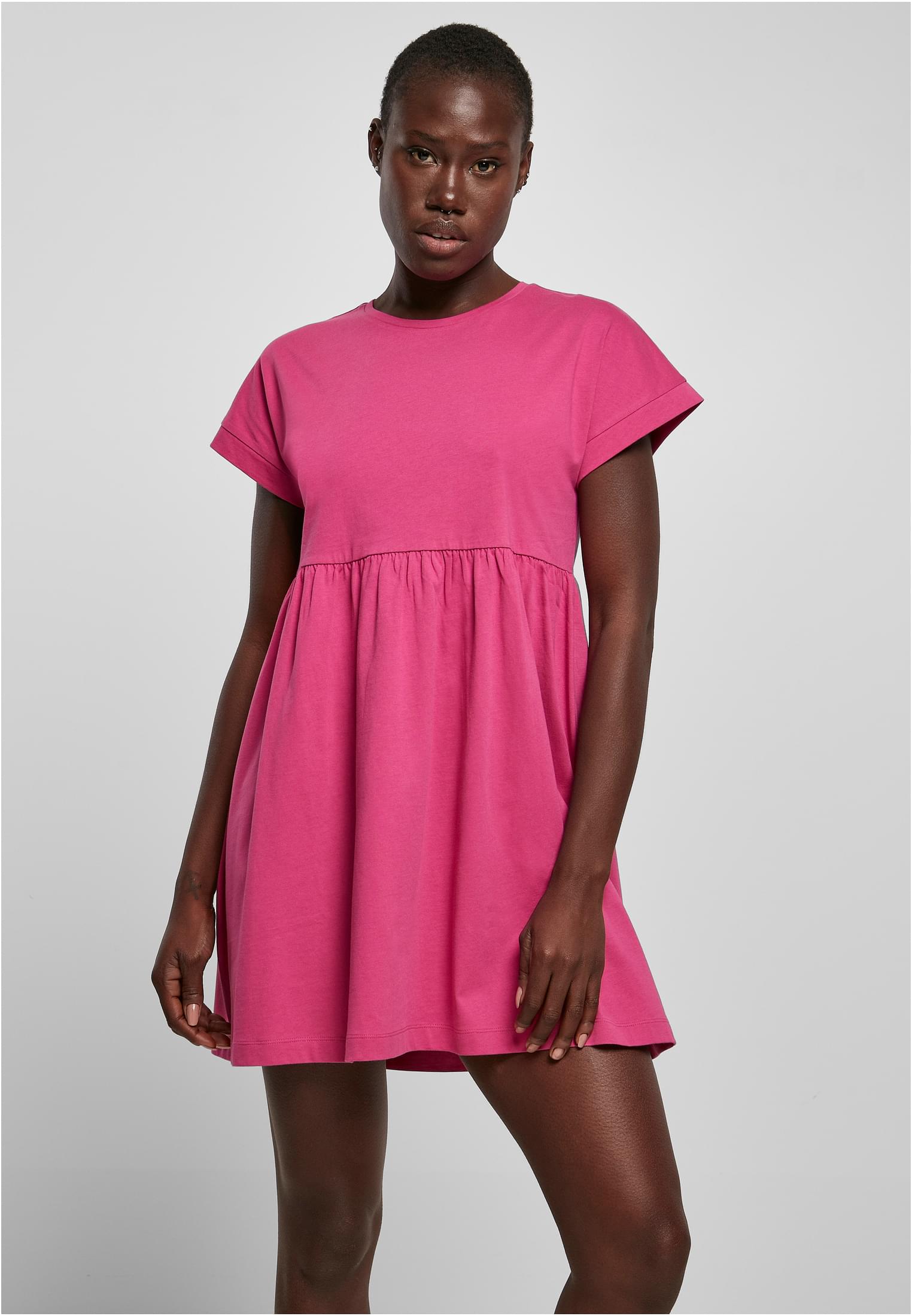 Γυναικείο Φόρεμα TB5040 Urban Classics Organic Empire Valance Tee Dress brightviolet