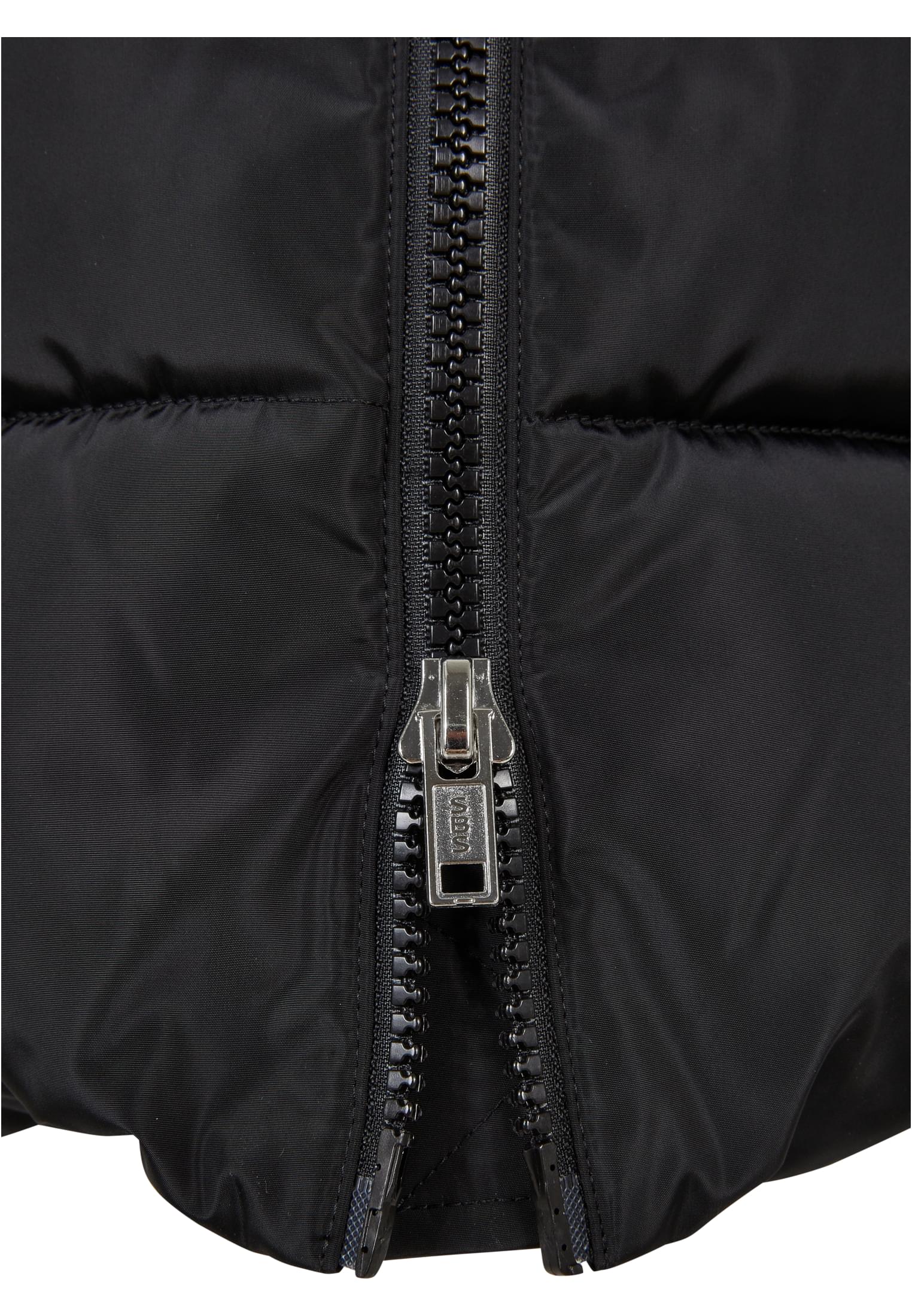 Ladies High Neck Puffer Coat Urban Classics TB5435-00007 black