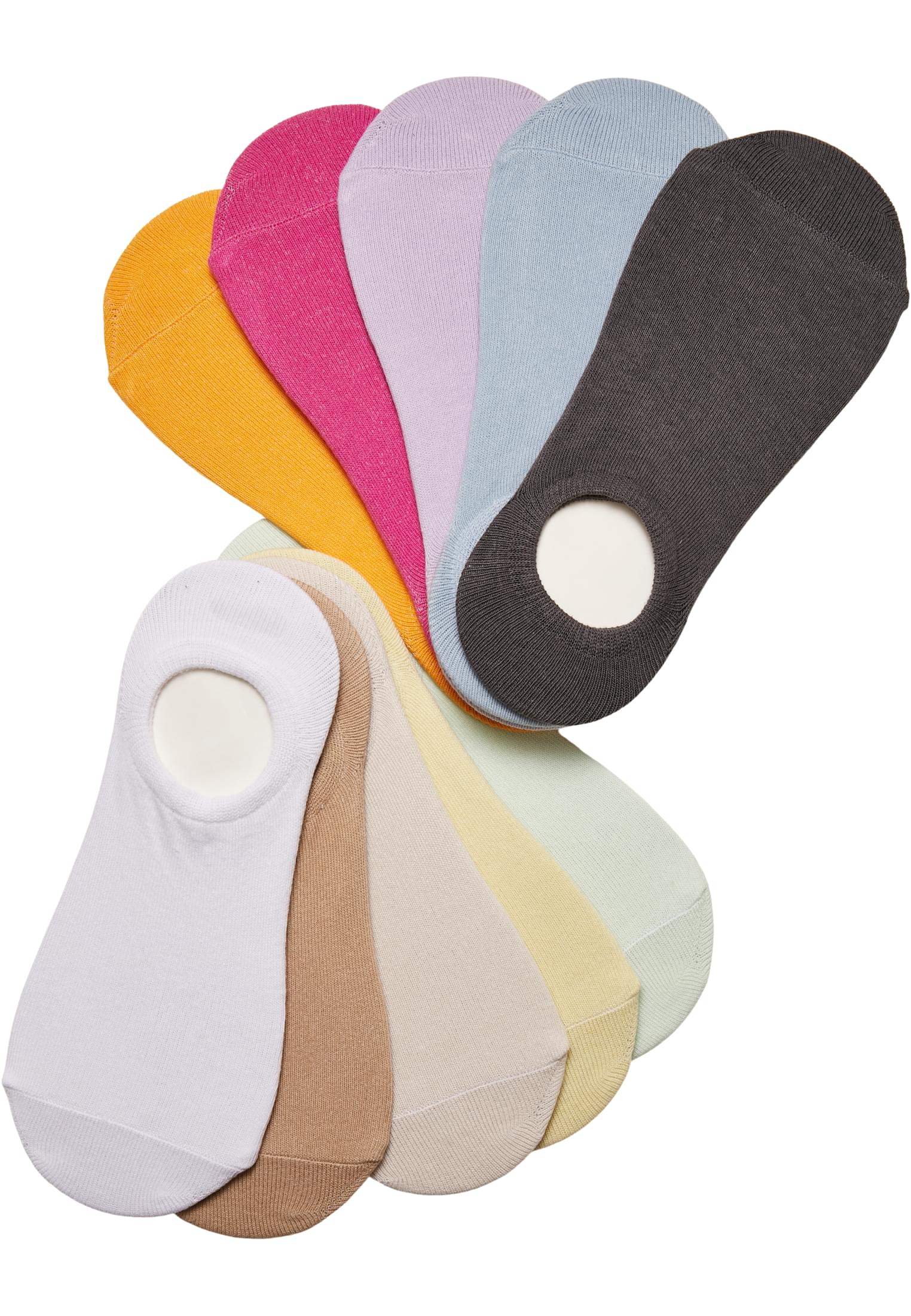 Κάλτσες No Show (Pack 10 Τεμαχίων) Tb5180-01667 Urban Classics Multicolor γυναικεία Simple Wear