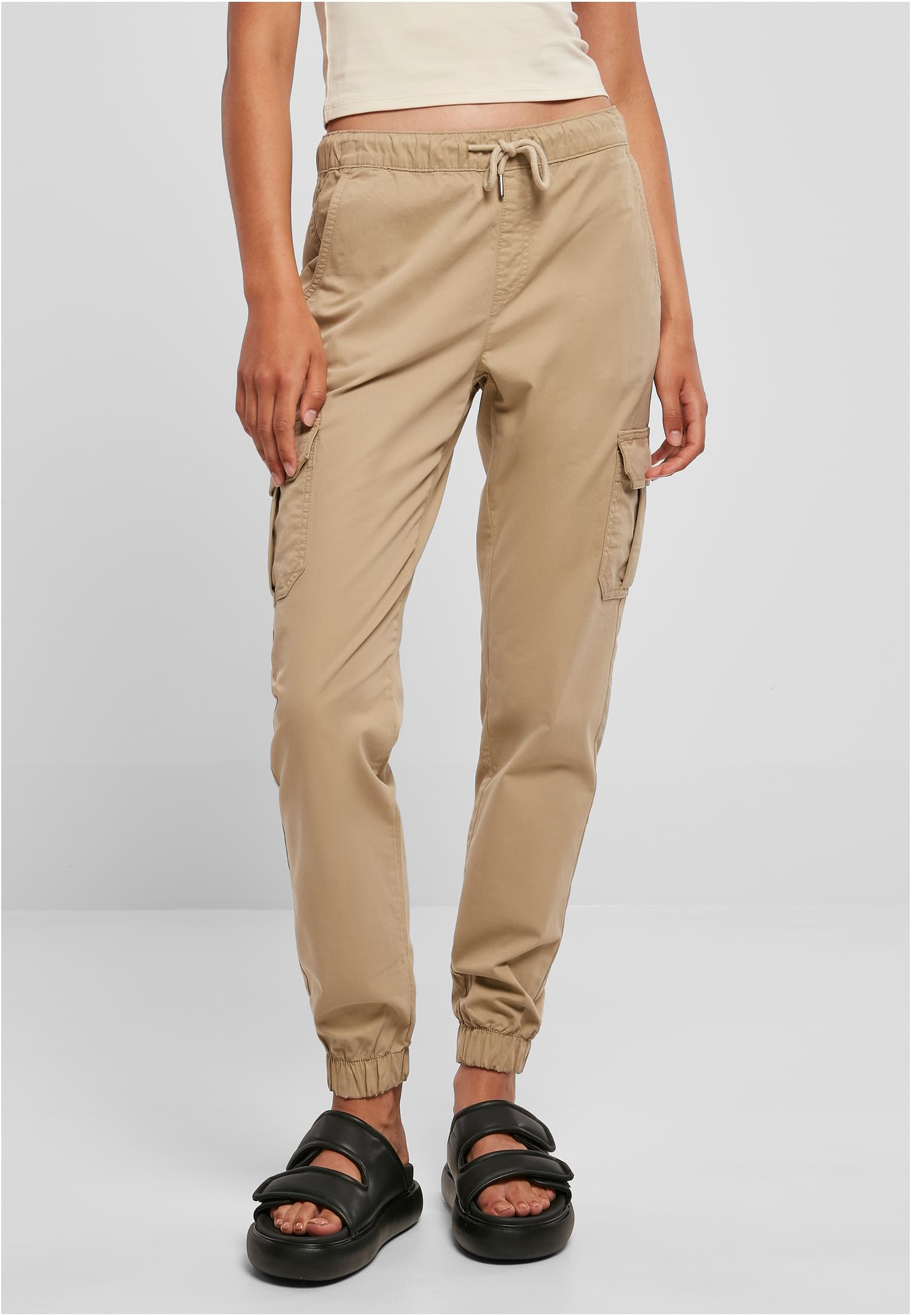 Γυναικείο Παντελόνι Cargo Jogging TB3626 Urban Classics unionbeige
