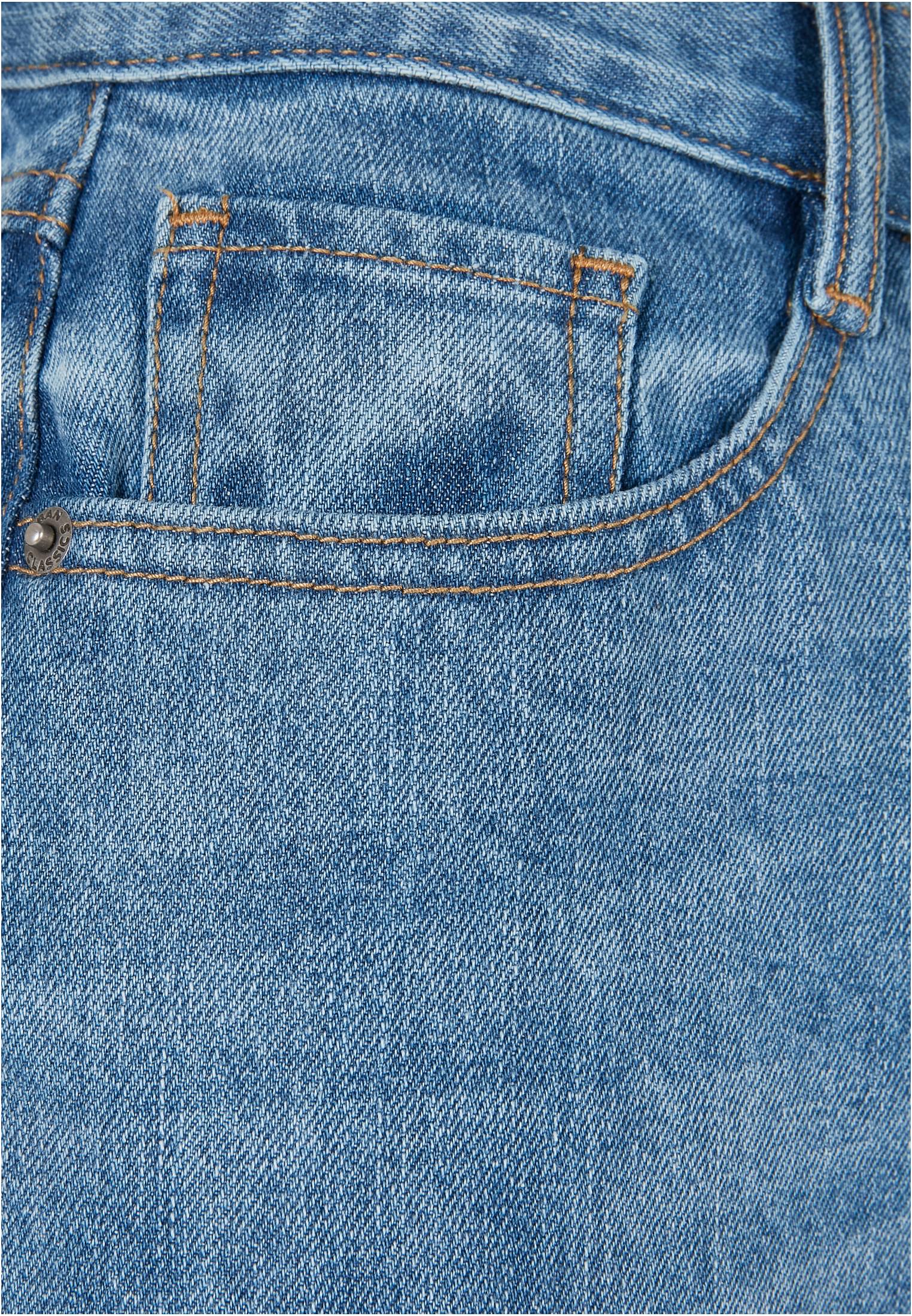 Ladies High Waist 90S Wide Leg Denim Pants Urban Classics Tb4524-04029 Midstone Washed γυναικεία Παντελόνια Simple Wear