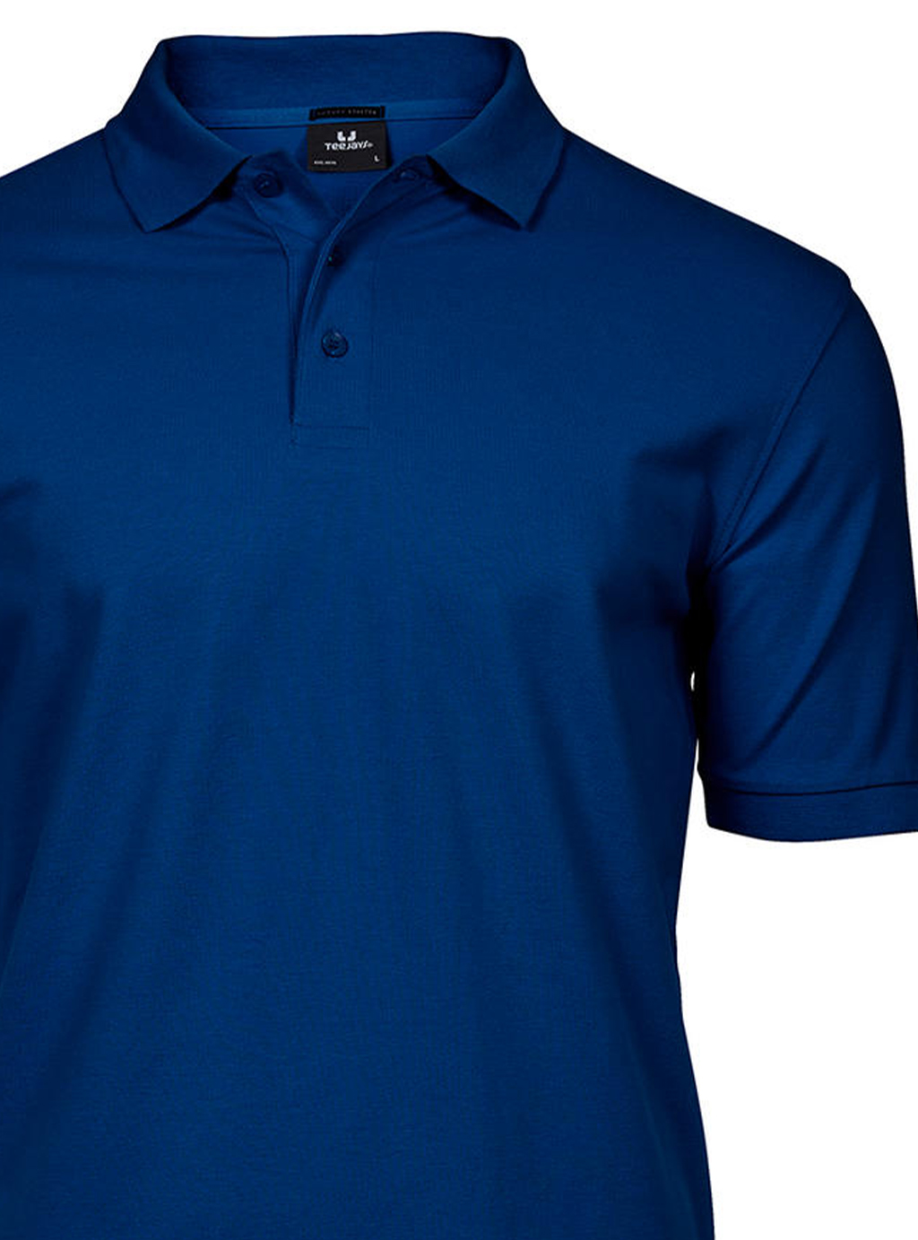 Ανδρική Μπλούζα Polo 1405 Tee Jays Luxury Stretch Indigo ανδρικά Μπλούζες Simple Wear