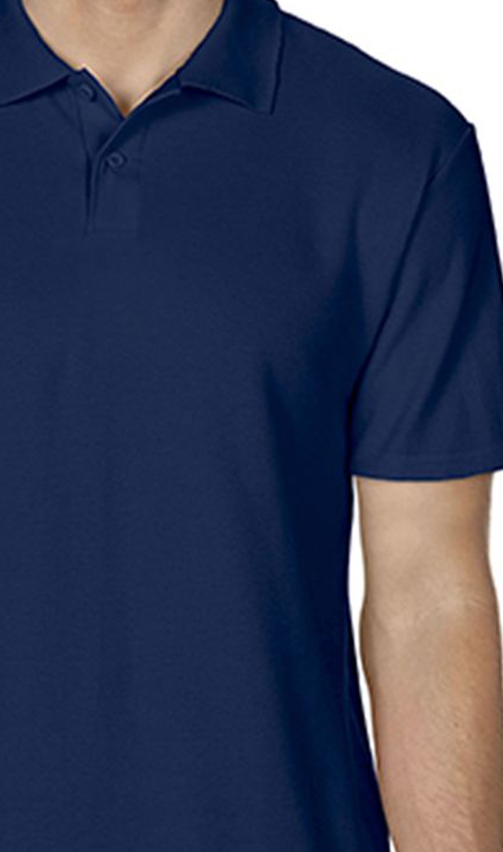 Ανδρική Μπλούζα Polo 64800 Gildan Softstyle Πικέ Navy ανδρικά Μπλούζες Simple Wear