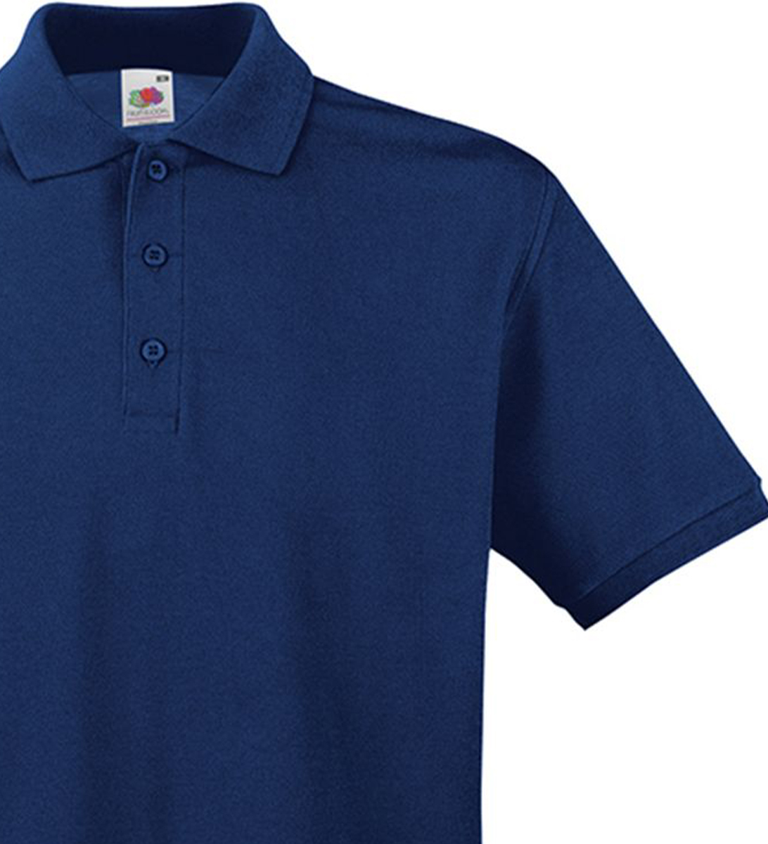Ανδρική Μπλούζα Polo 63-218-0 Fruit Of The Loom Premium Navy ανδρικά Μπλούζες Simple Wear