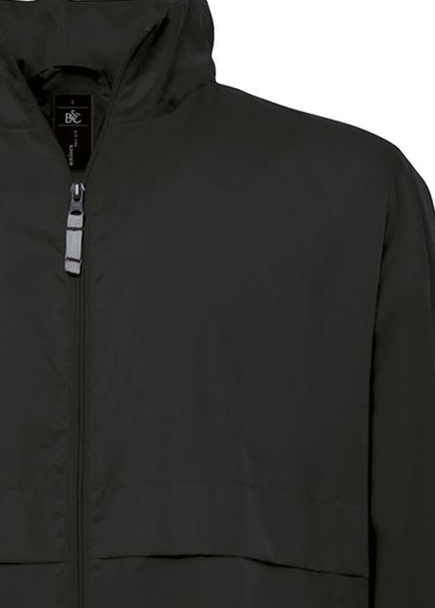 Αντιανεμικό Μπουφάν Air B C Black ανδρικά Simple Wear