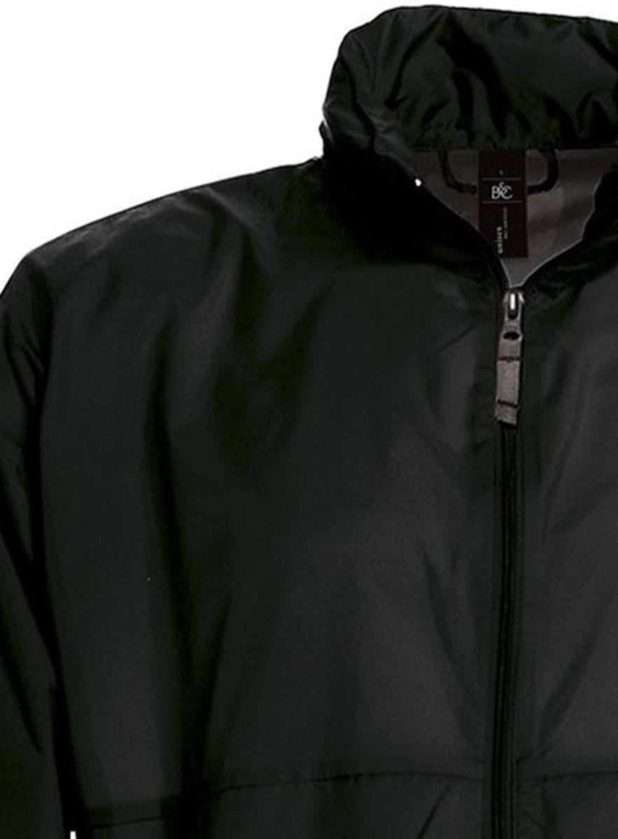 Αντιανεμικό Μπουφάν Sirocco B C Black ανδρικά Simple Wear