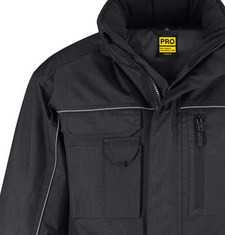 Ανδρικό Μπουφάν Juc41 B C Pro Shelter Dark Grey Outlet ανδρικά Simple Wear