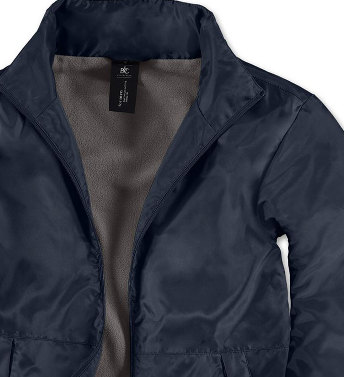 Ανδρικό Μπουφάν Jm825 B C Multi-Active Navy Warm Grey ανδρικά Simple Wear