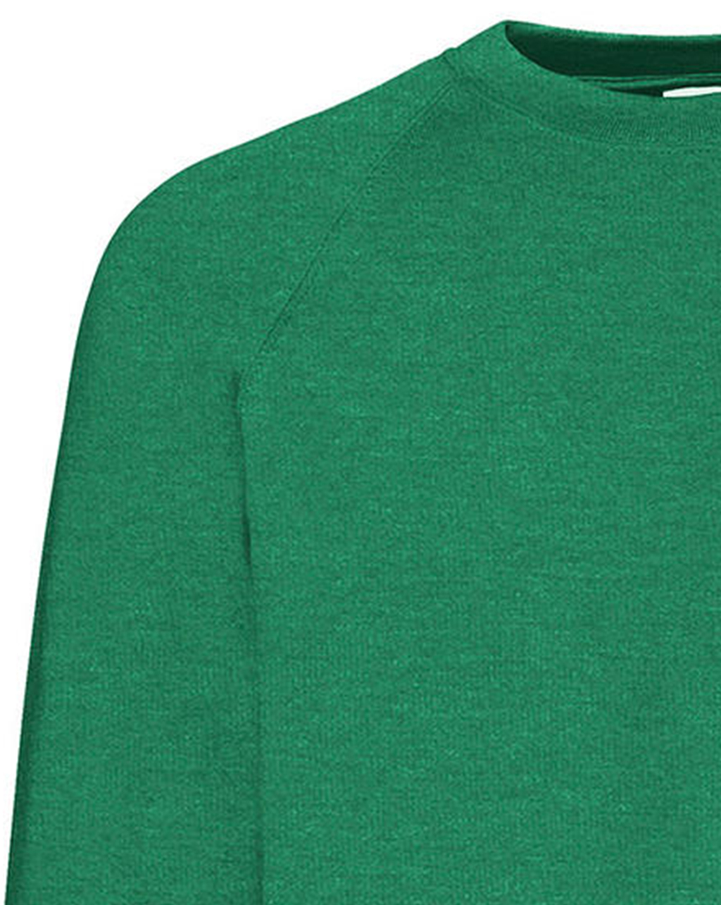 Φούτερ Classic Raglan 62-216-0 Fruit Of The Loom Retro Heather Green ανδρικά Simple Wear