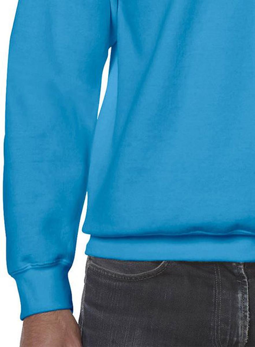 Φούτερ Crewneck 18000 Gildan Heavy Blend Sapphire ανδρικά Simple Wear
