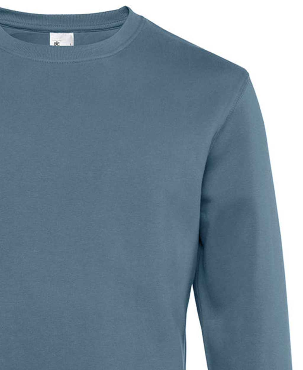 Φούτερ Crewneck Wu01K B C Nordic Blue ανδρικά Simple Wear