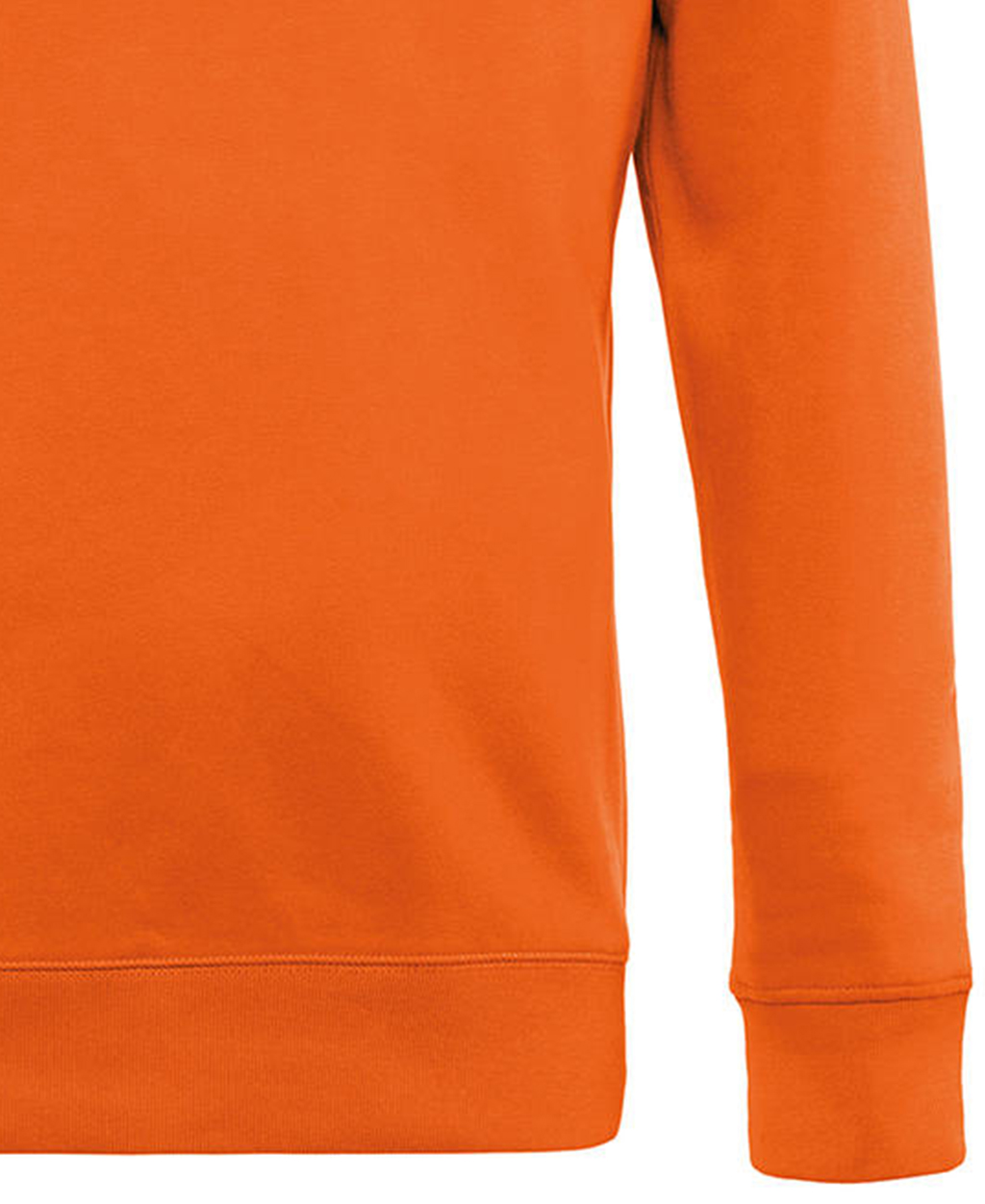 Φούτερ Crewneck Wu01K B C Pure Orange ανδρικά Simple Wear