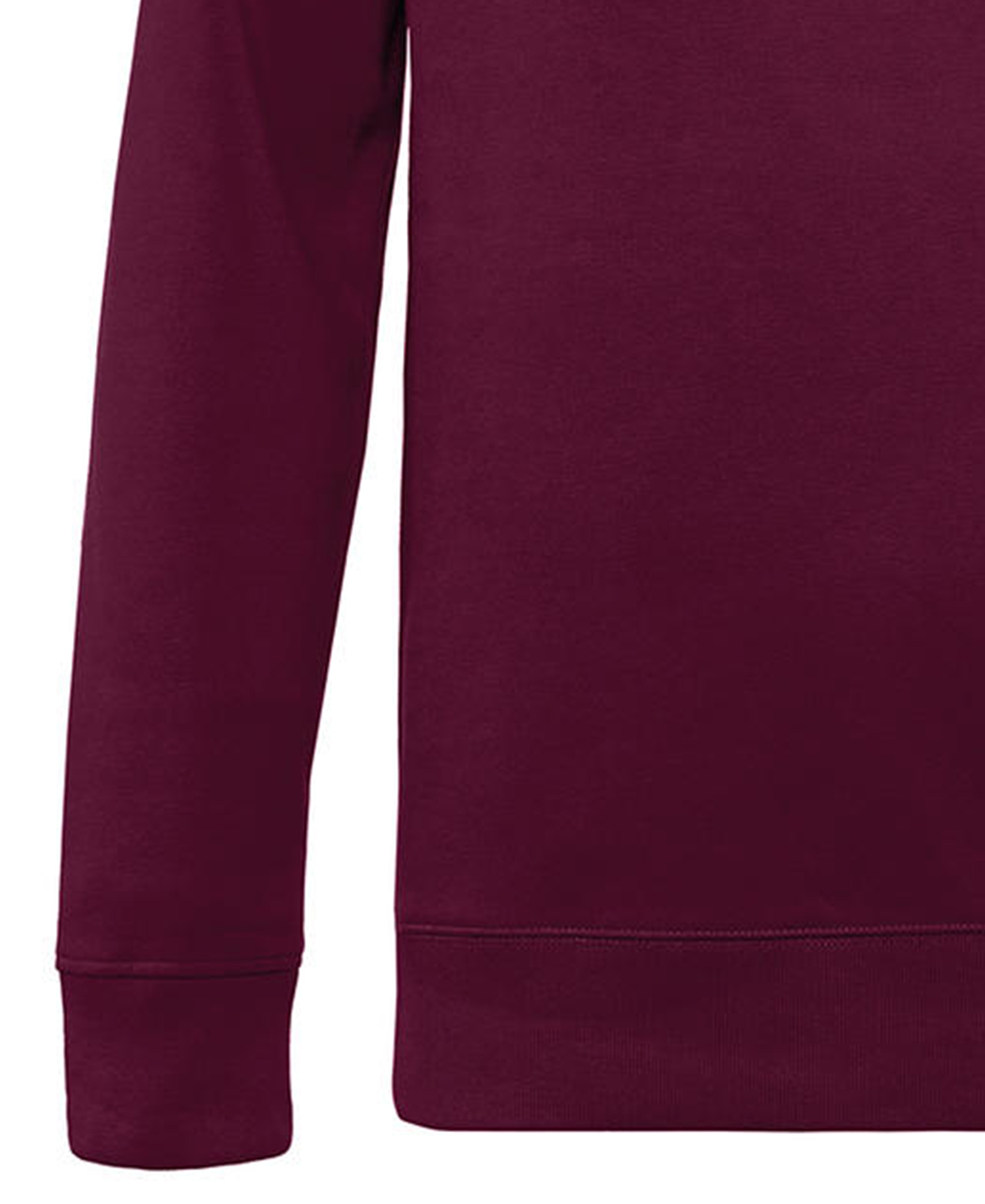Φούτερ Crewneck Wu01K B C Dark Cherry ανδρικά Simple Wear