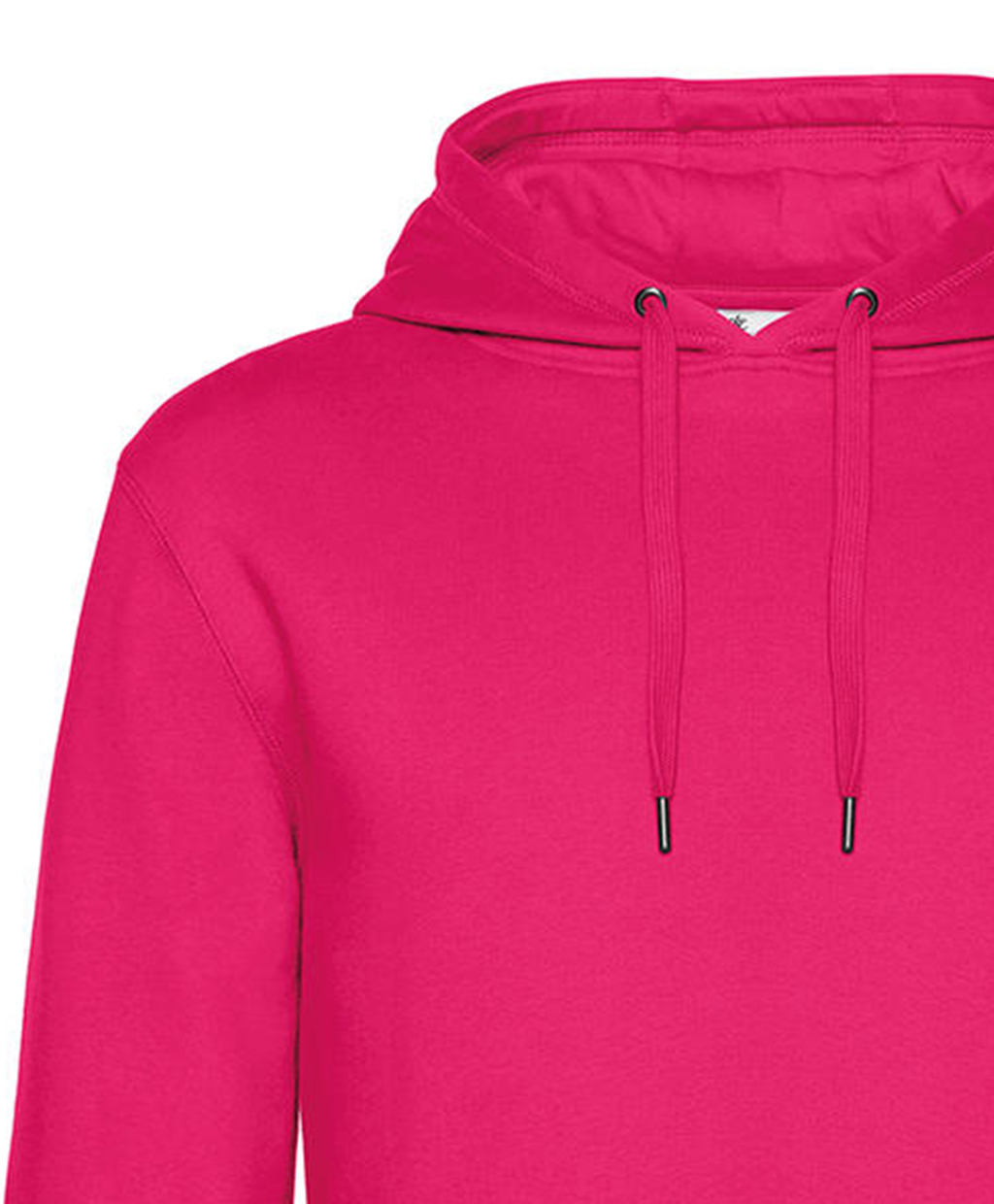 Hoodie Φούτερ Wu02K B C King Magenta Pink ανδρικά Simple Wear